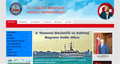 Desktop Screenshot of karasu.gov.tr